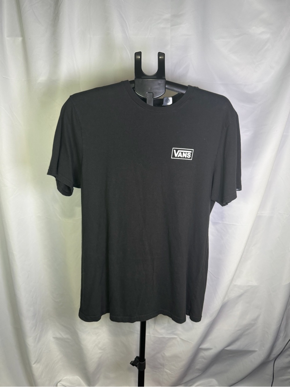 Vans Black Short Sleeve Logo Tee